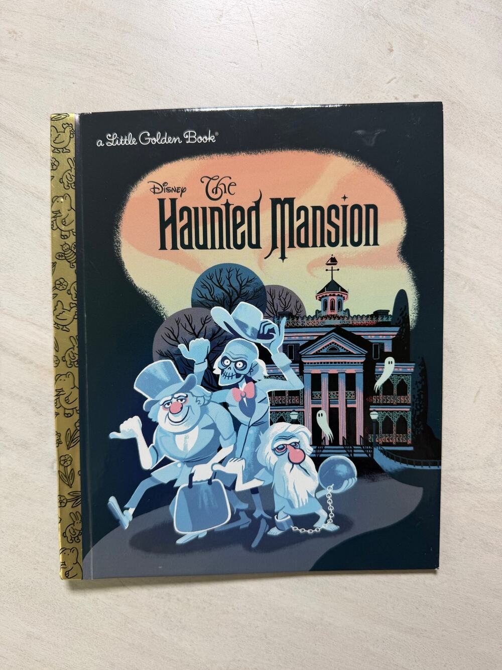 Disney The Haunted Mansion Little Golden Book Hardcover